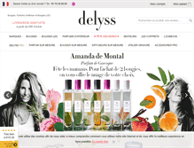 Tablet Screenshot of delyss.com